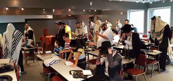 Minyanim with Jewish Niagara